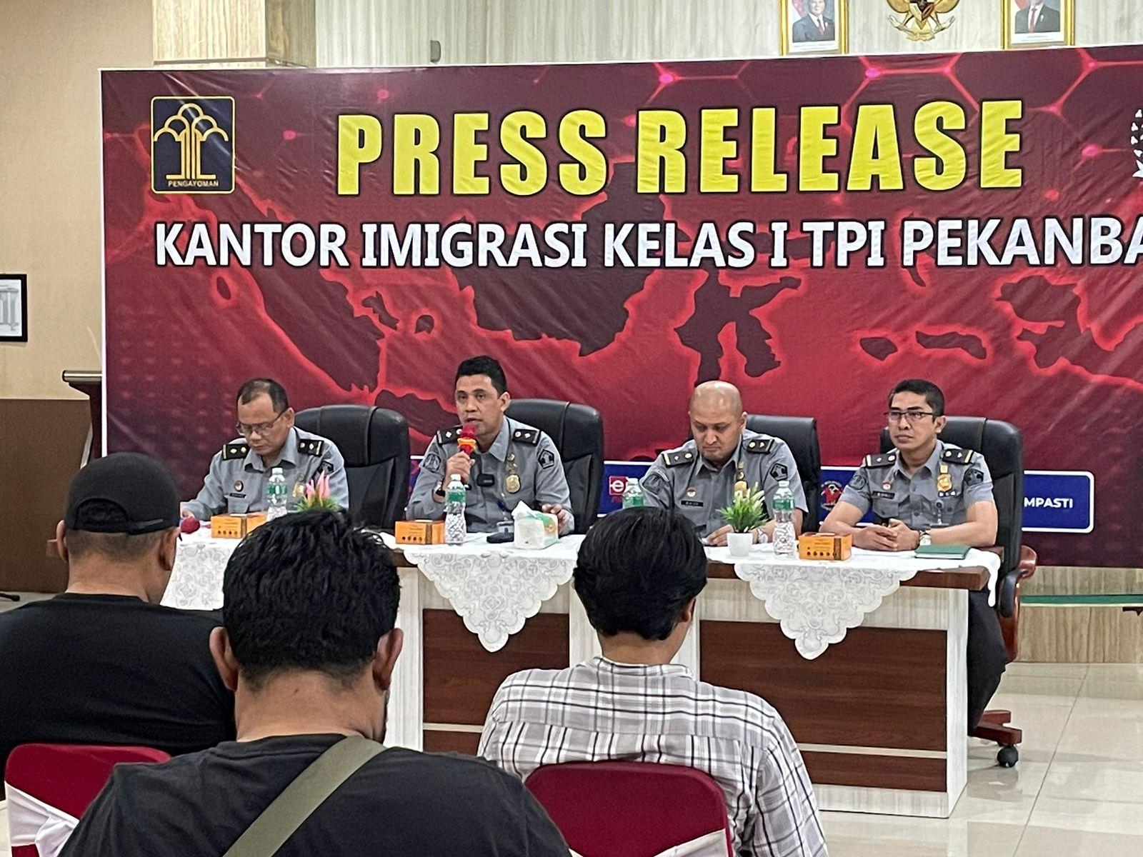 Imigrasi Pekanbaru Capai Kinerja Maksimal di 2024, Melaju Cepat dalam Tubuh yang Baru